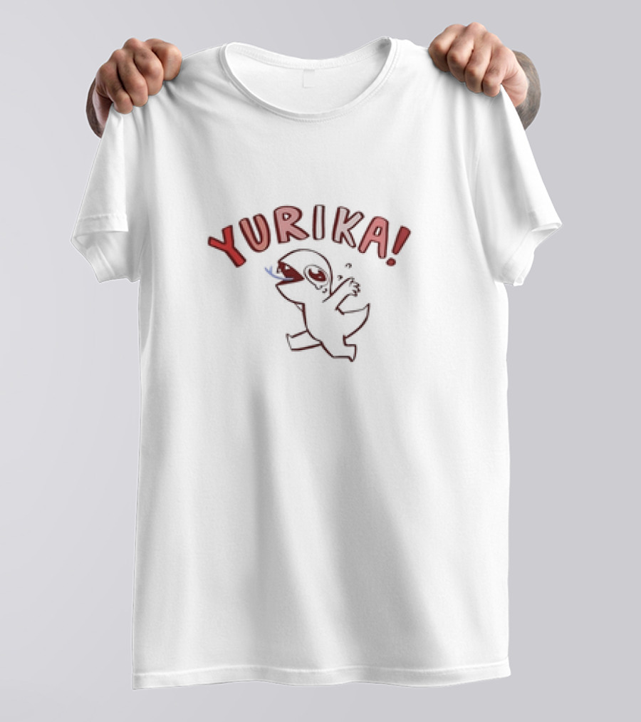 Yurika Cute Wide-Body Anime Dinosaur Character T-Shirt