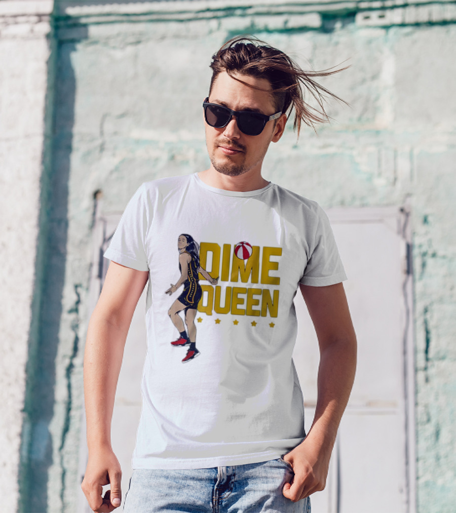Caitlin Clark Dime Queen Indiana Fever Basketball T-Shirt
