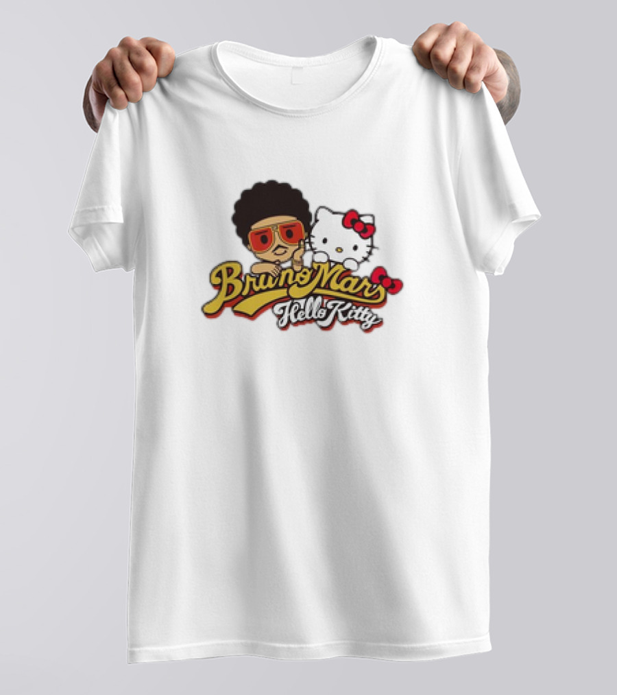 Bruno Mars Hello Kitty T-Shirt