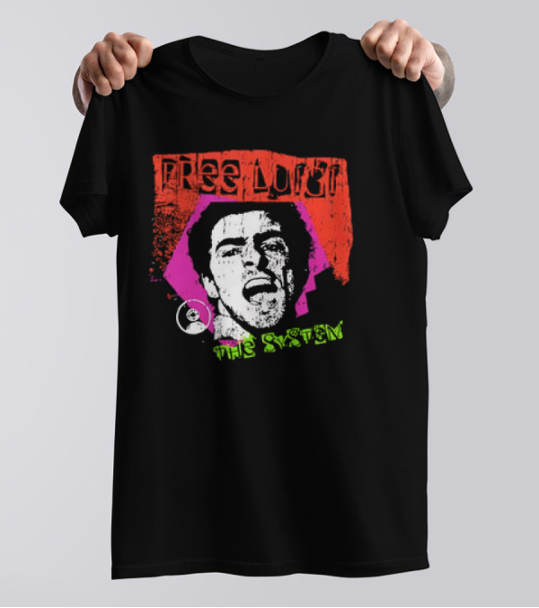 Free Luigi The System Portrait Bold Expression T-Shirt