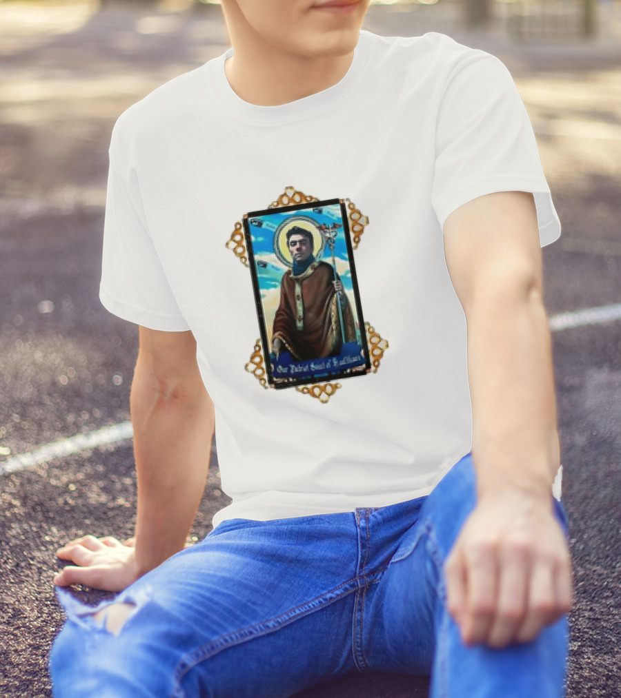 Luigi Mangione Our Patriot Saint Of Healthcare With Iconic Religious T-Shirt