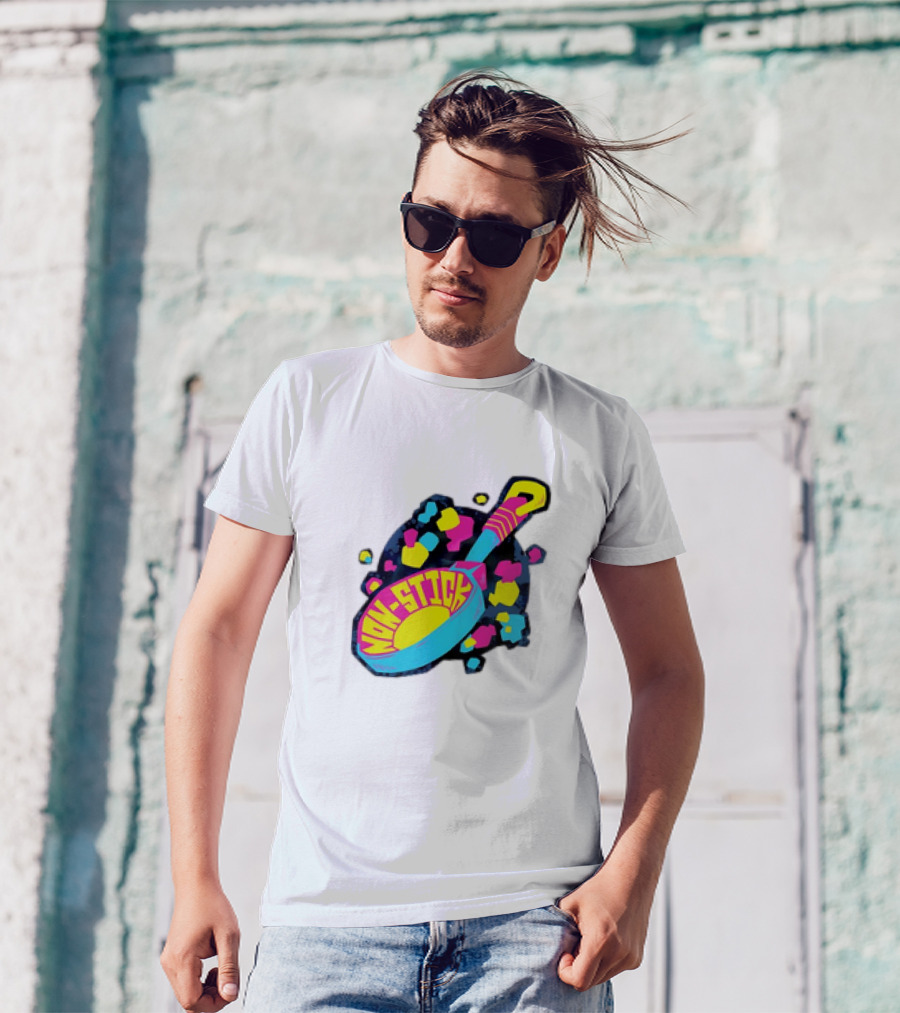 Non-Stick Colorful Pop Art Frying Pan T-Shirt