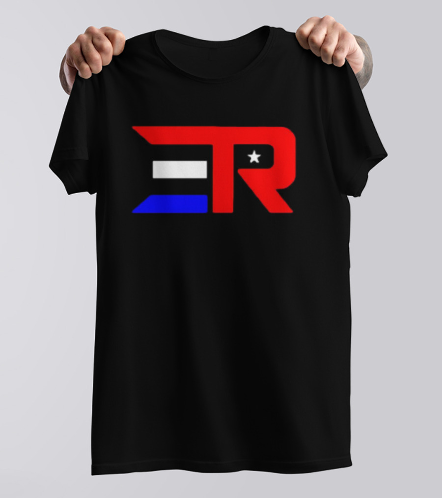 Freedooksx Elite Research USA Red Blue White Star ER T-Shirt
