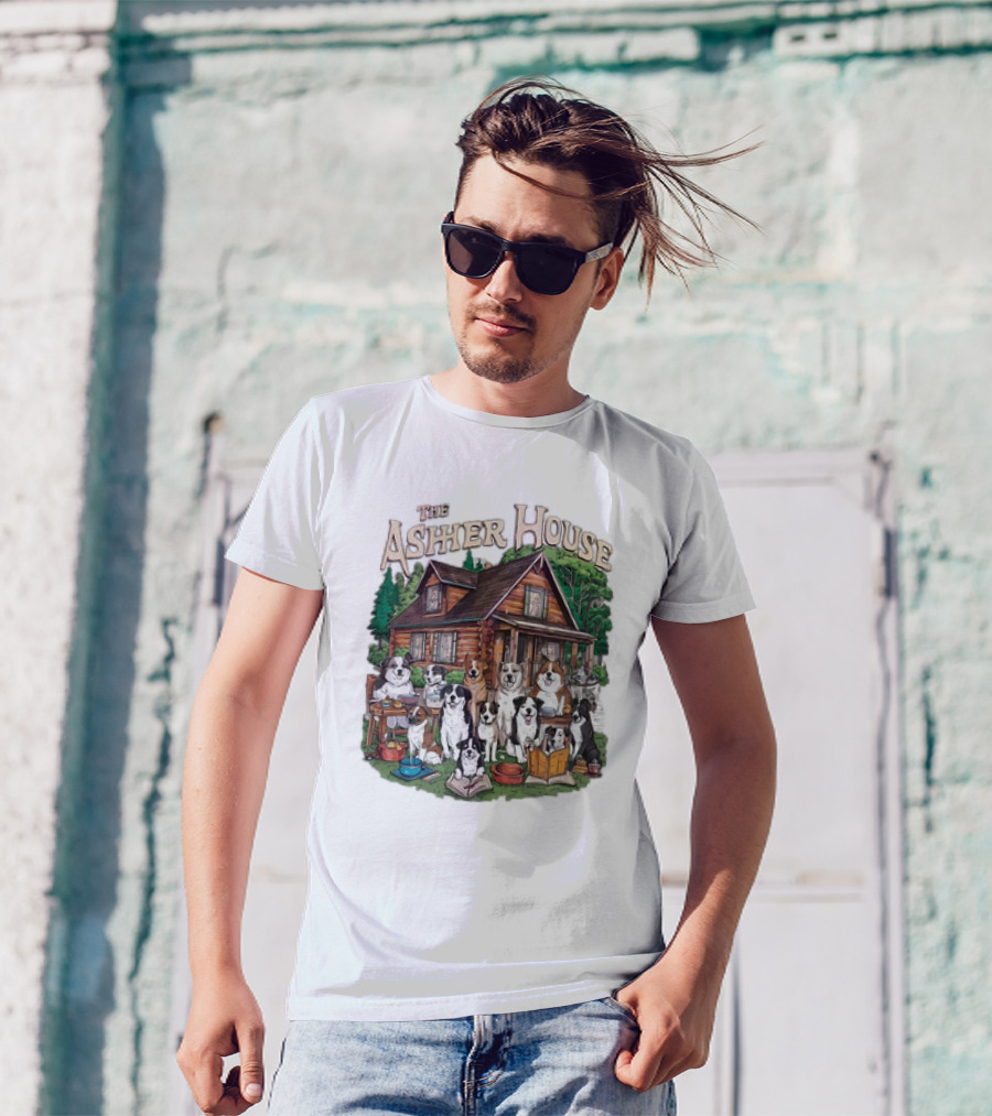 The Asher House Dogs Cabin Gathering T-Shirt