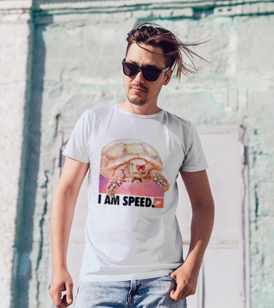 I AM SPEED Turtle T-Shirt