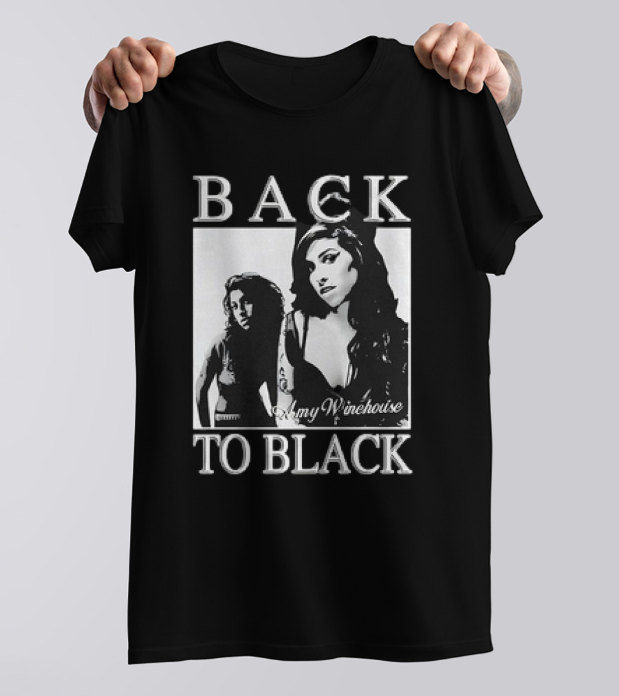 Back To Black Amy Winehouse T-Shirt