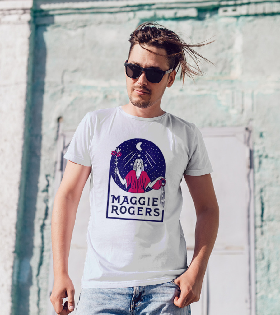 Maggie Rogers The Magi Celestial Moon Starry Night Water Bearer T-Shirt
