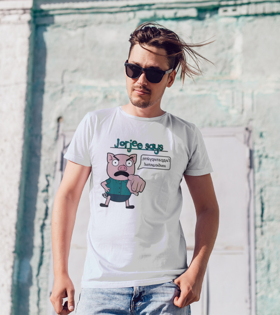 Jorjee Says Unplug And Play T-Shirt