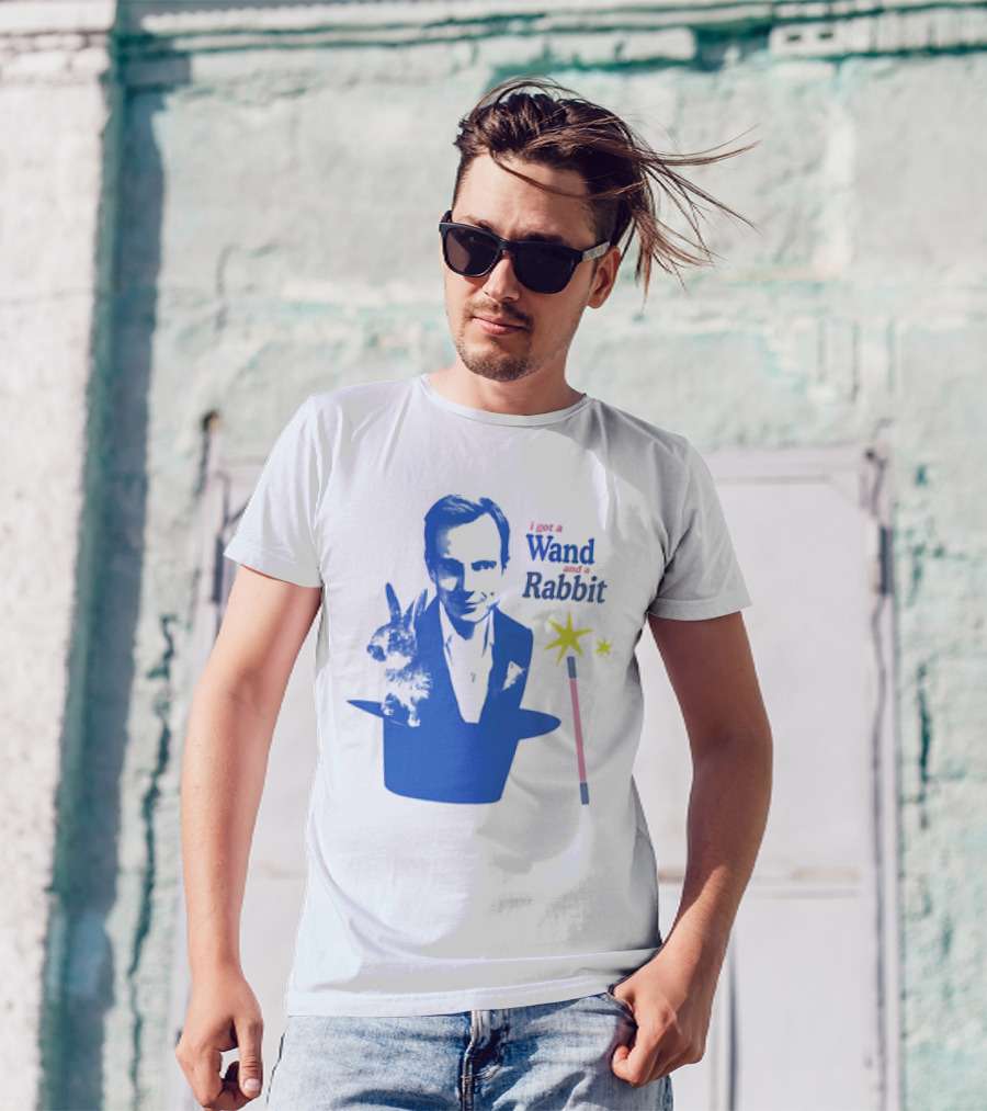 Will Arnett I Got A Wand And A Rabbit Magic Hat Image T-Shirt