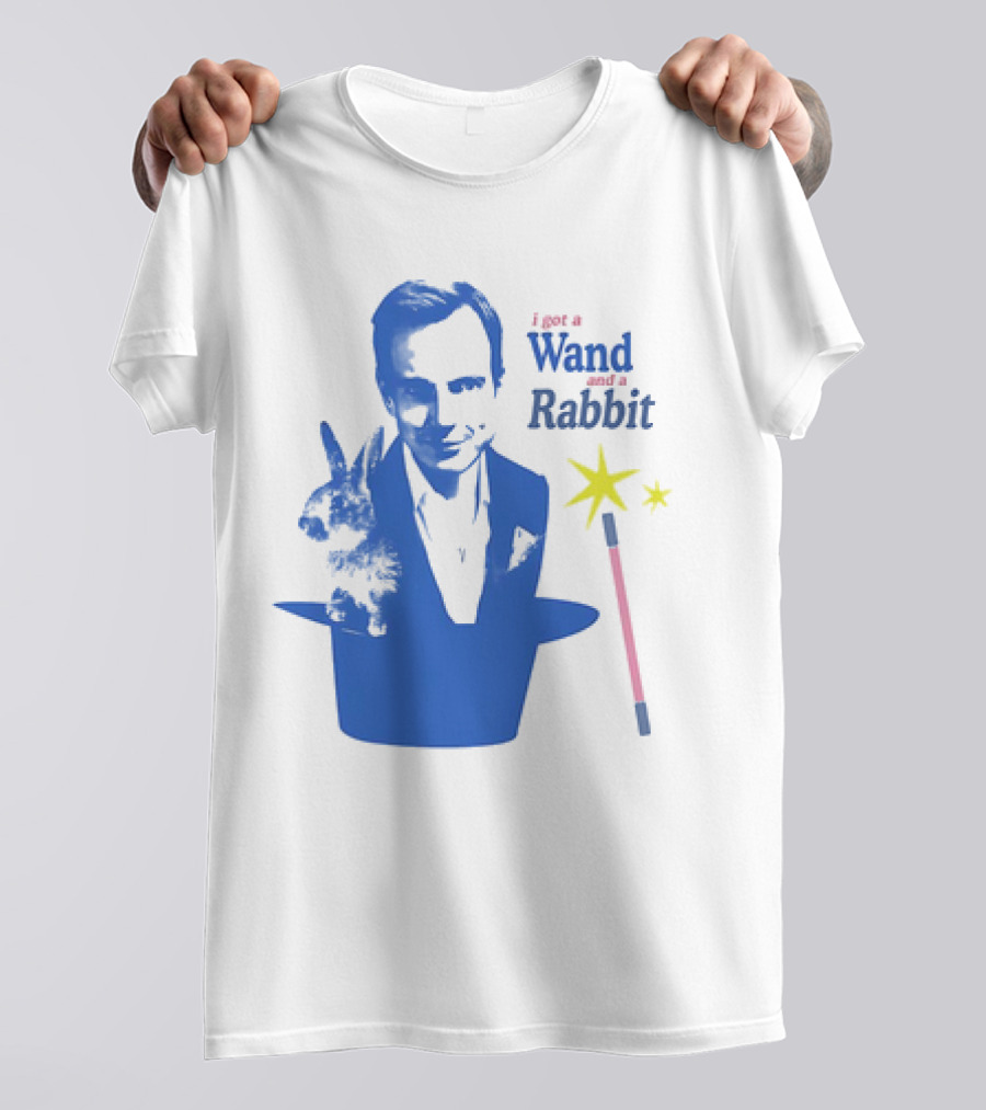 Will Arnett I Got A Wand And A Rabbit Magic Hat Image T-Shirt