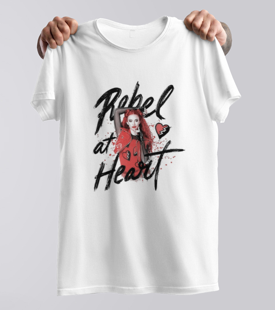 Rebel At Heart Disney Descendants 4 The Rise Of Red T-Shirt