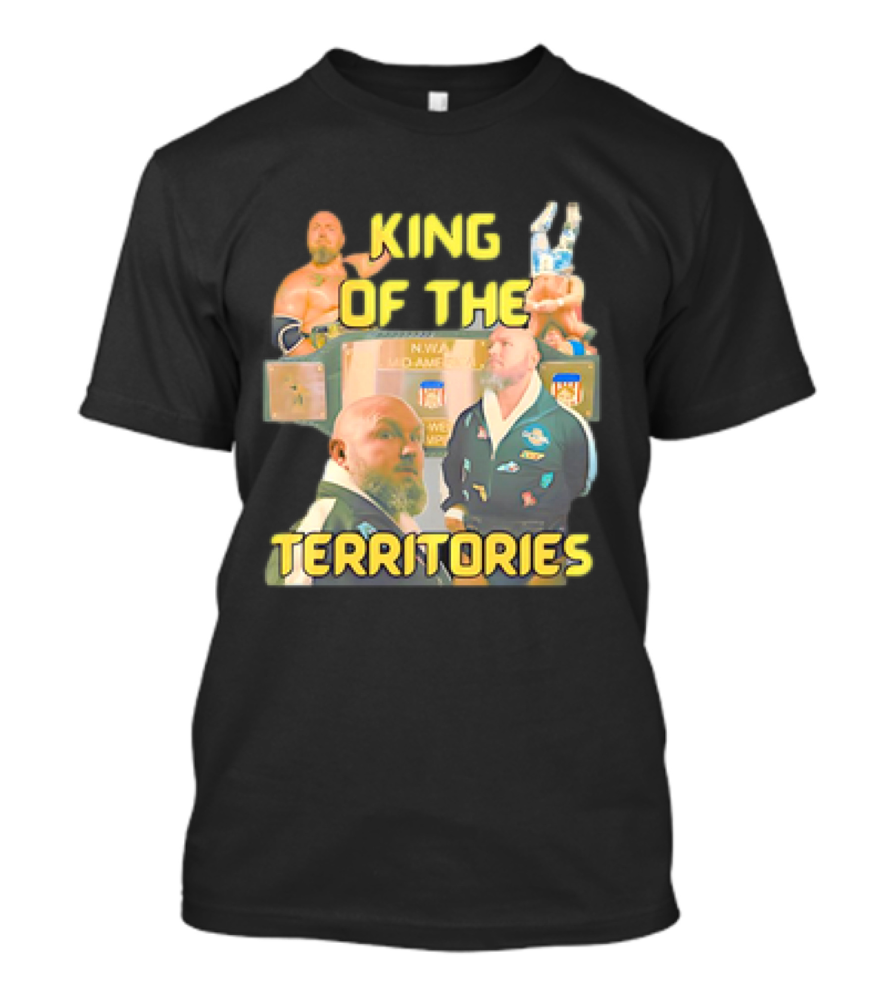 King Of The Territories Jeremiah Plunkett Bootleg Rasslin’ T-Shirt