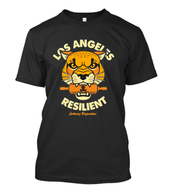 Los Angeles Resilient Johnny Cupcakes Tiger T-Shirt