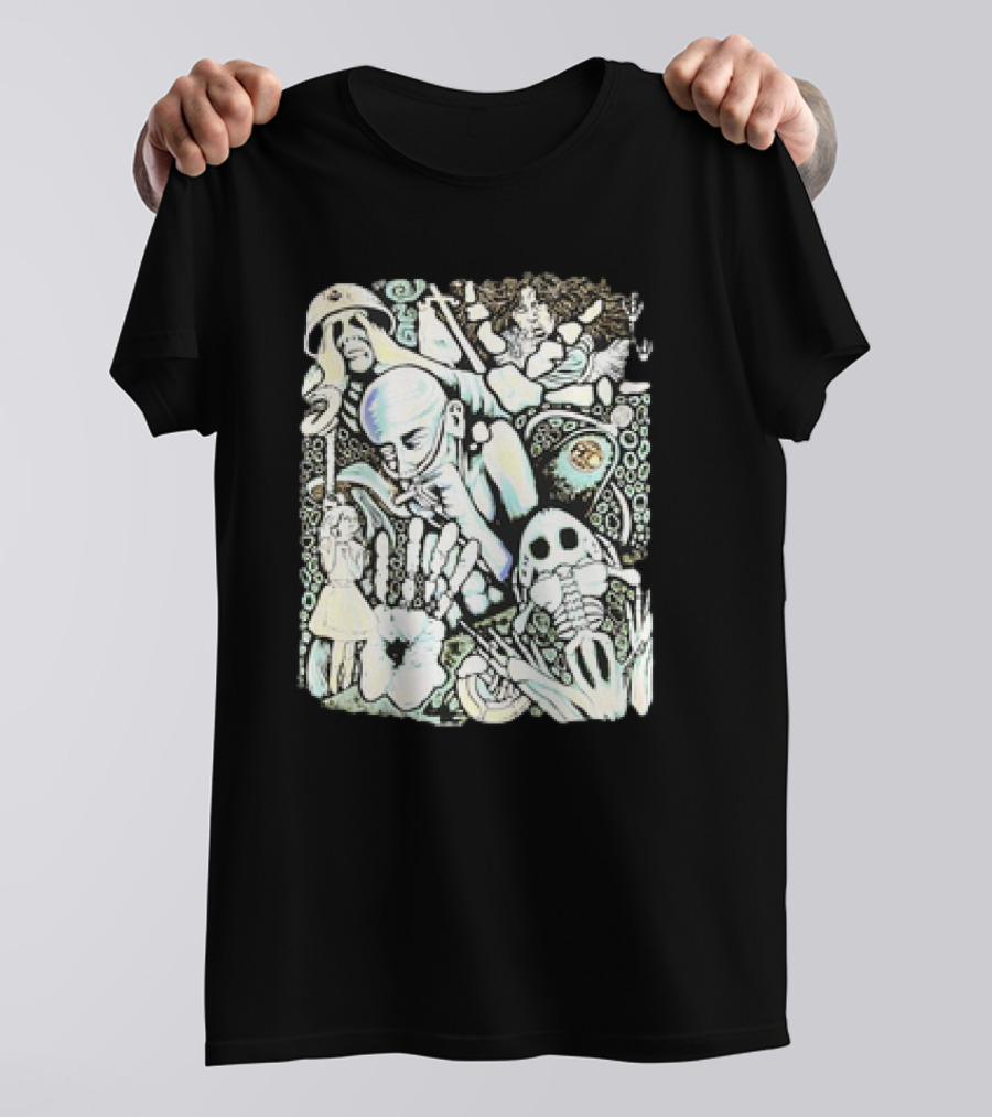 1993 Lollapalooza Alice In Chains Psychedelic T-Shirt