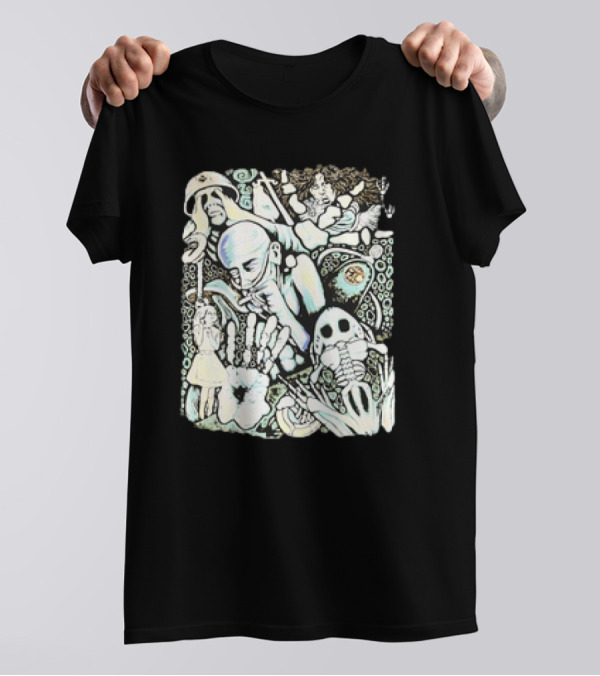 1993 Lollapalooza Alice In Chains Psychedelic T-Shirt