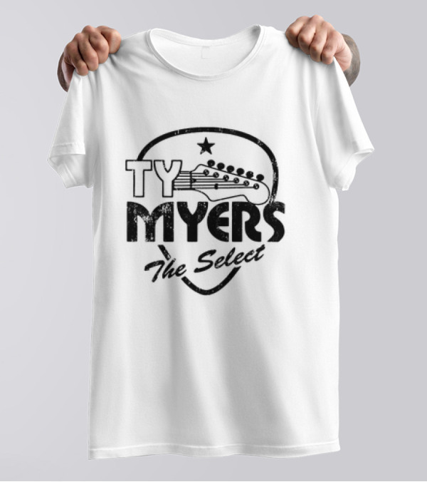 Ty Myers The Select Guitar Pick T-Shirt