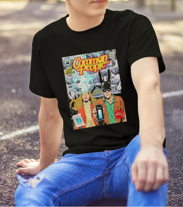 Black Mirror Comics Common People Netflix 2025 T-Shirt
