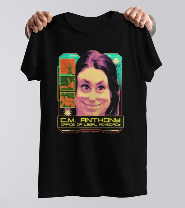 C.M. Anthony Office Of Legal Advocacy Retro Pop Art Style T-Shirt