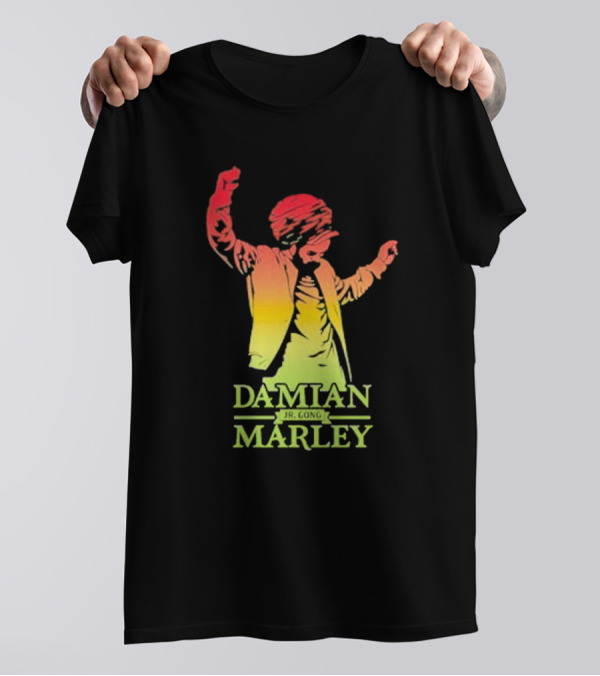 Damian Marley Reggae Colors Dancing T-Shirt
