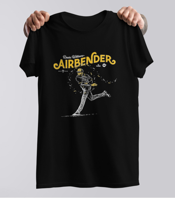Devin Williams Airbender Baseball Pitcher Dynamic Motion T-Shirt
