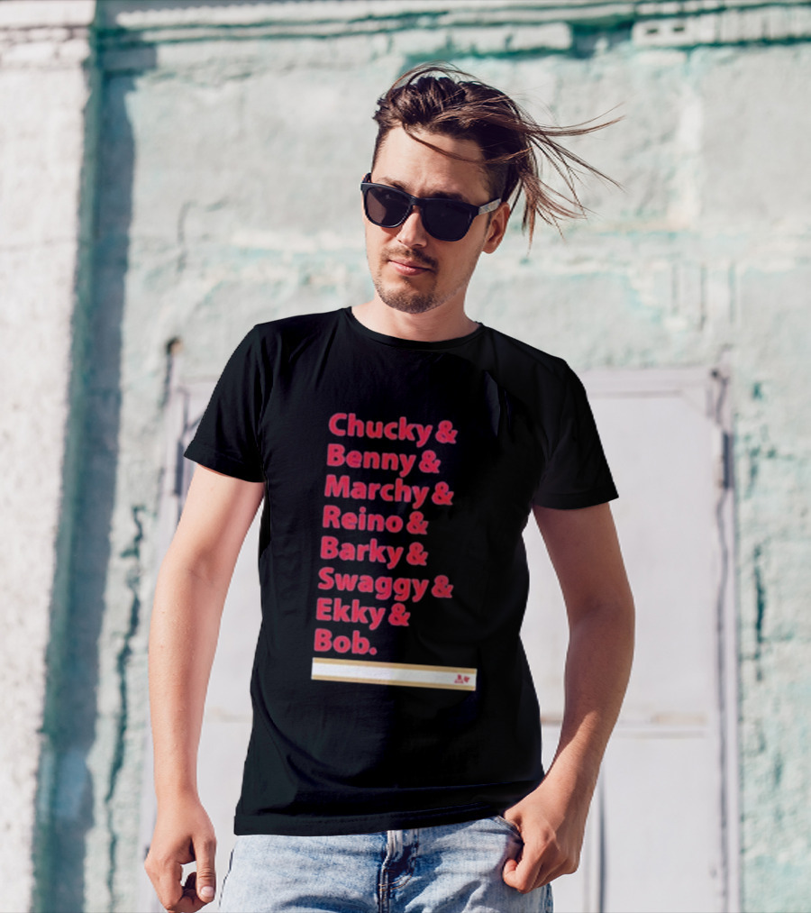 Florida Panthers Chucky Benny Marchy Reino Barky Swaggy Ekky Bob Names T-Shirt