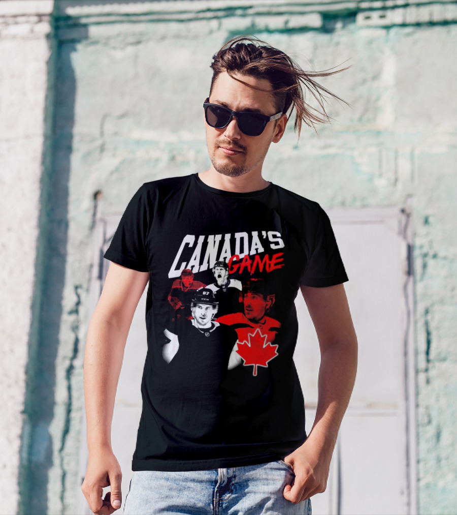 Canada's Game 4 Nations Team Maple Leaf T-Shirt