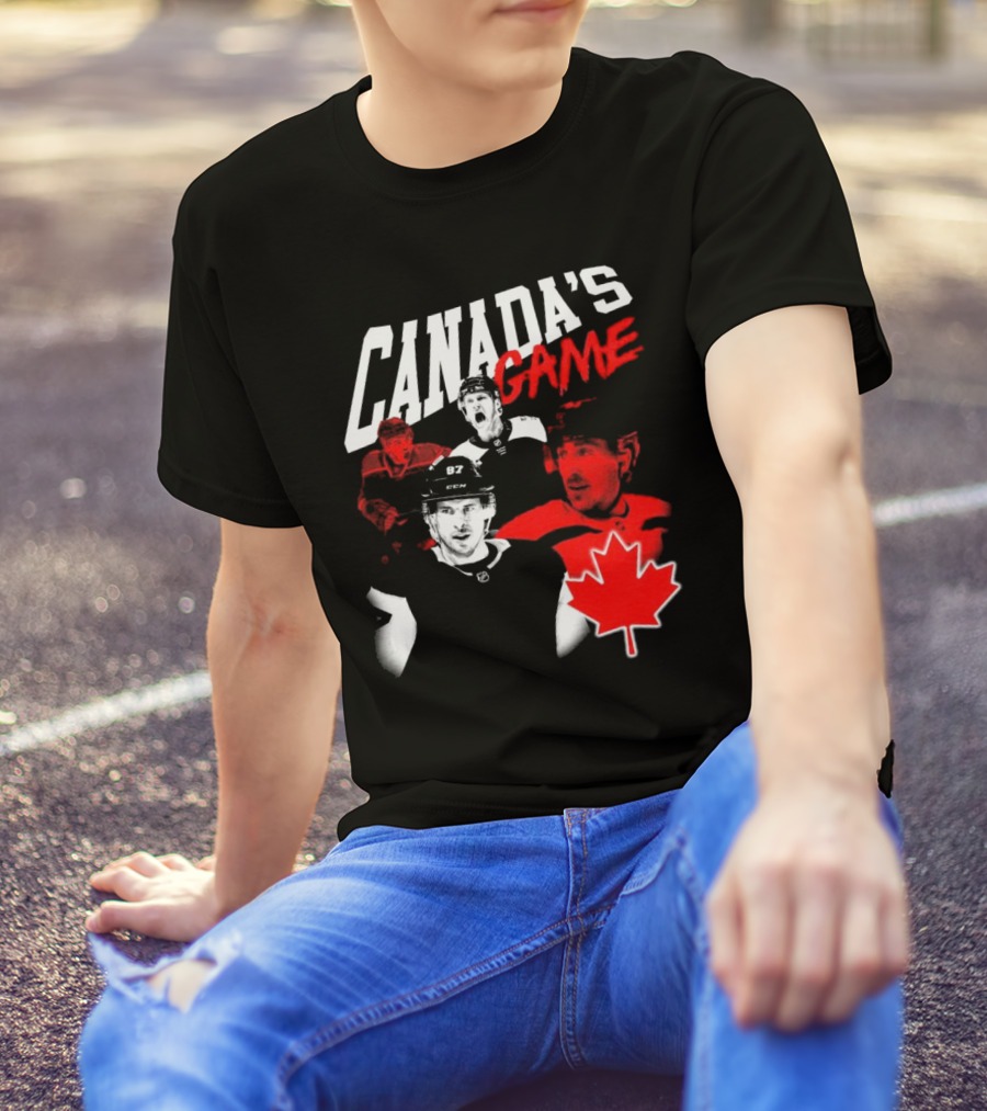 Canada's Game 4 Nations Team Maple Leaf T-Shirt