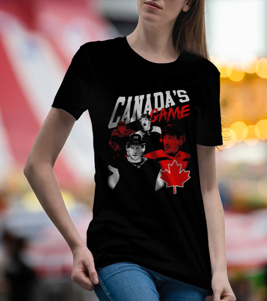 Canada's Game 4 Nations Team Maple Leaf T-Shirt