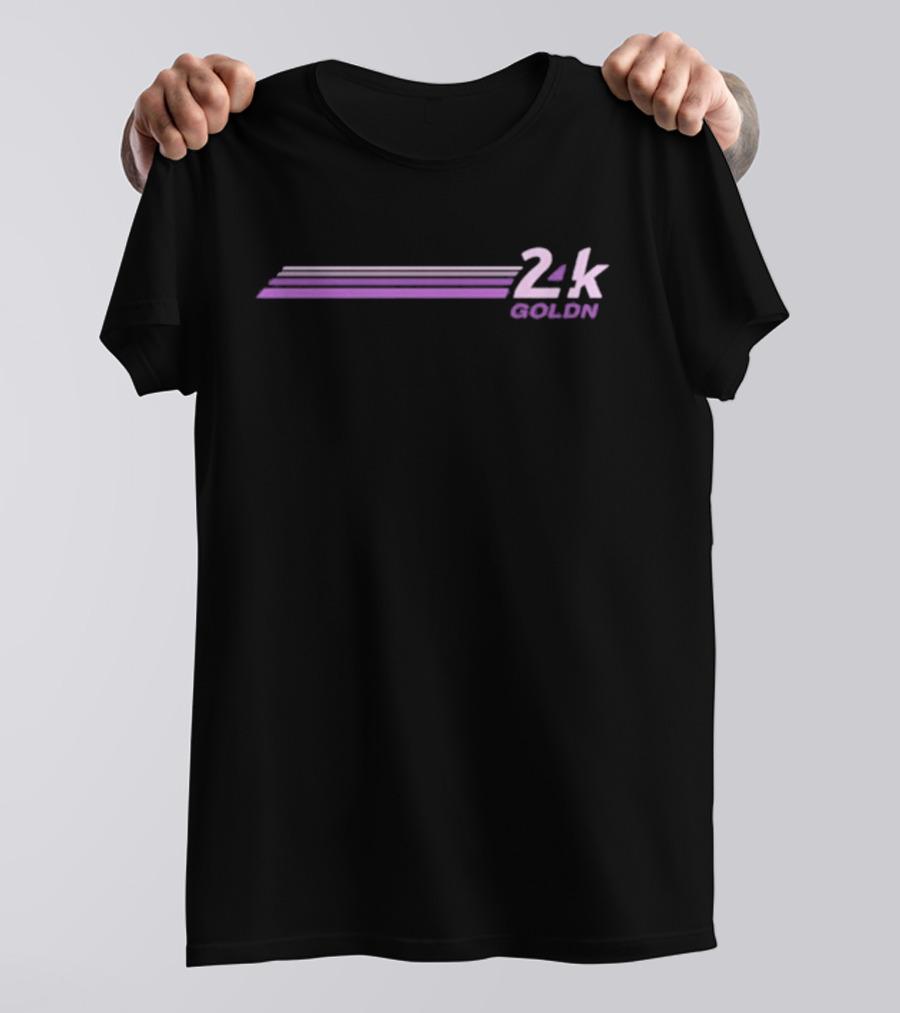 2 4k Goldn I’m Here Racer T-Shirt
