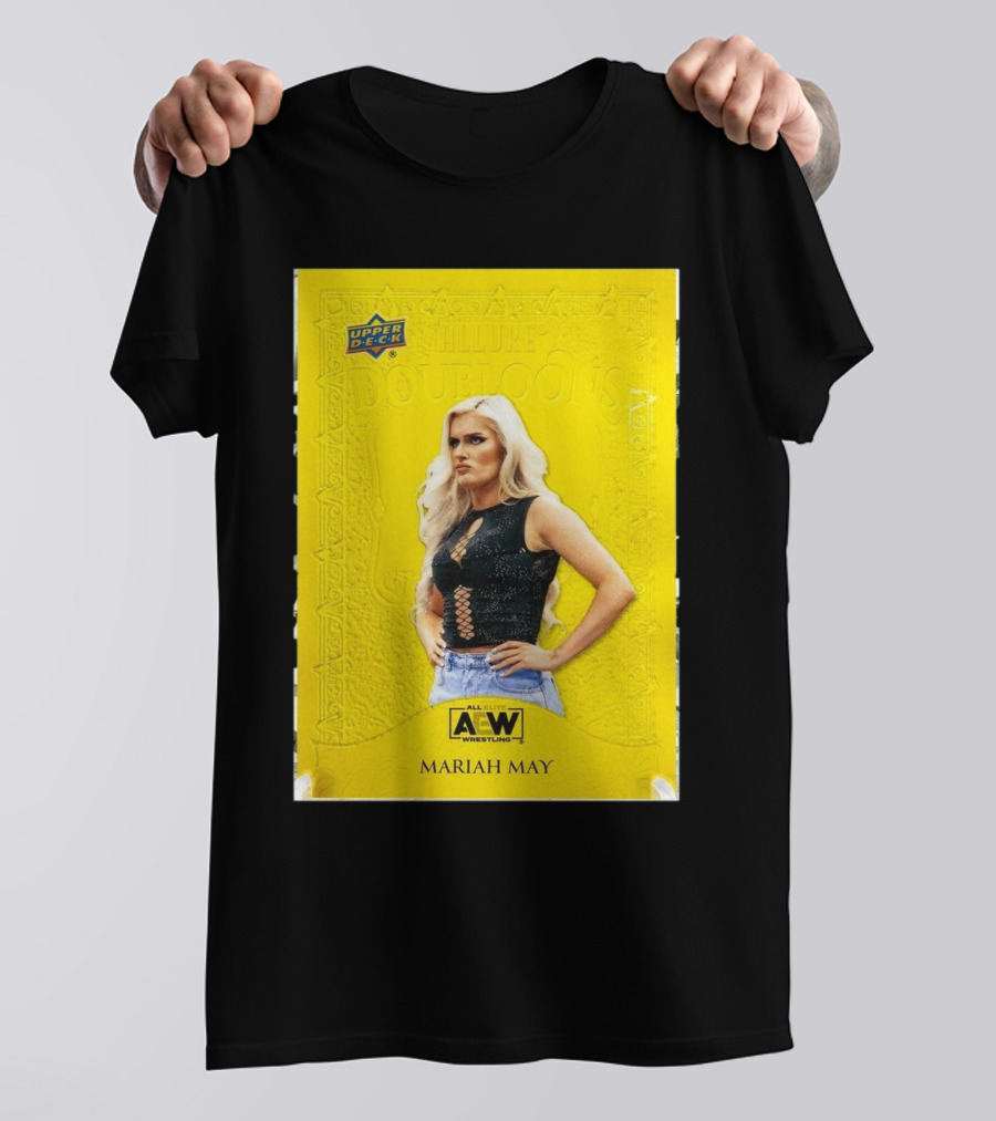 Upper Deck Allure Doubloons AEW All Elite Wrestling Mariah May T-Shirt