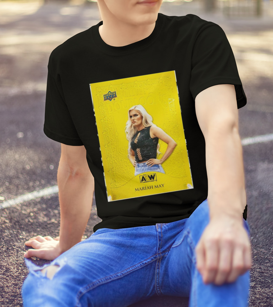 Upper Deck Allure Doubloons AEW All Elite Wrestling Mariah May T-Shirt