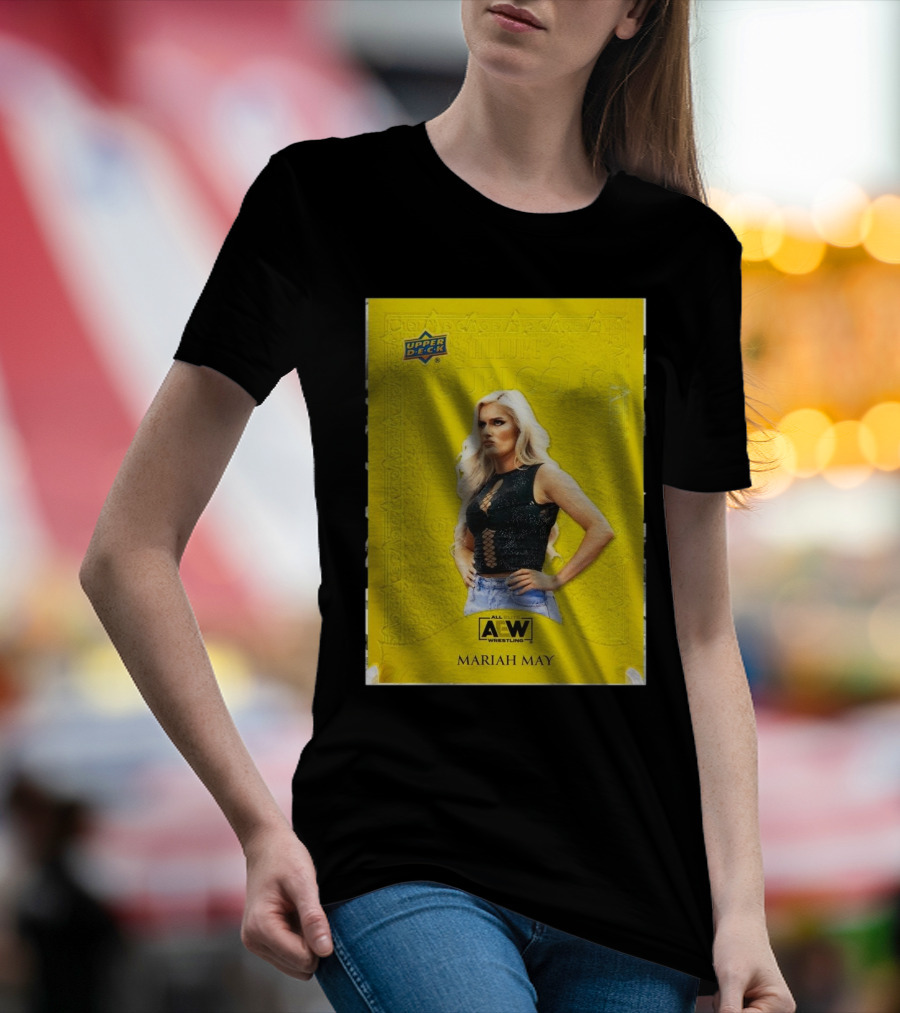 Upper Deck Allure Doubloons AEW All Elite Wrestling Mariah May T-Shirt