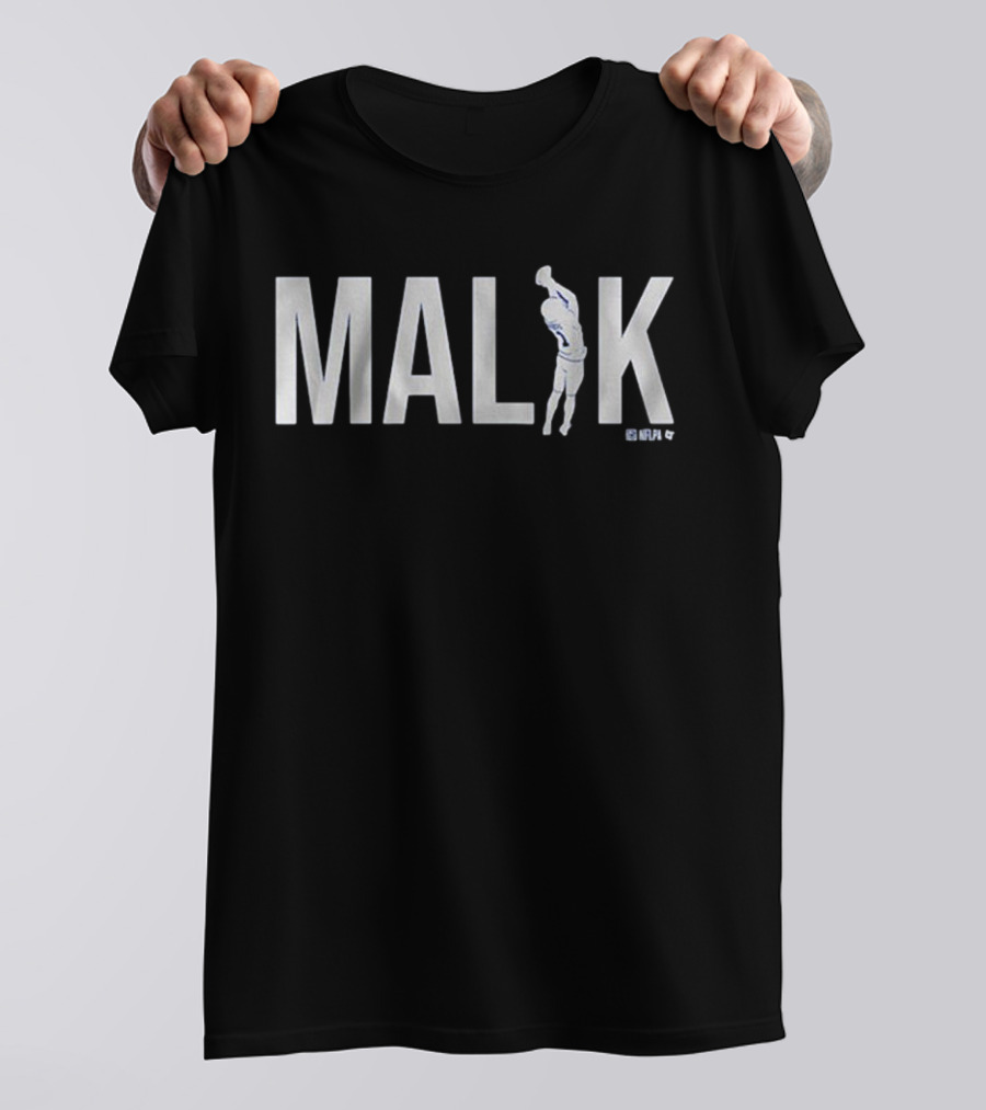 Air Malik Nabers Basketball Jumping Showcase T-Shirt