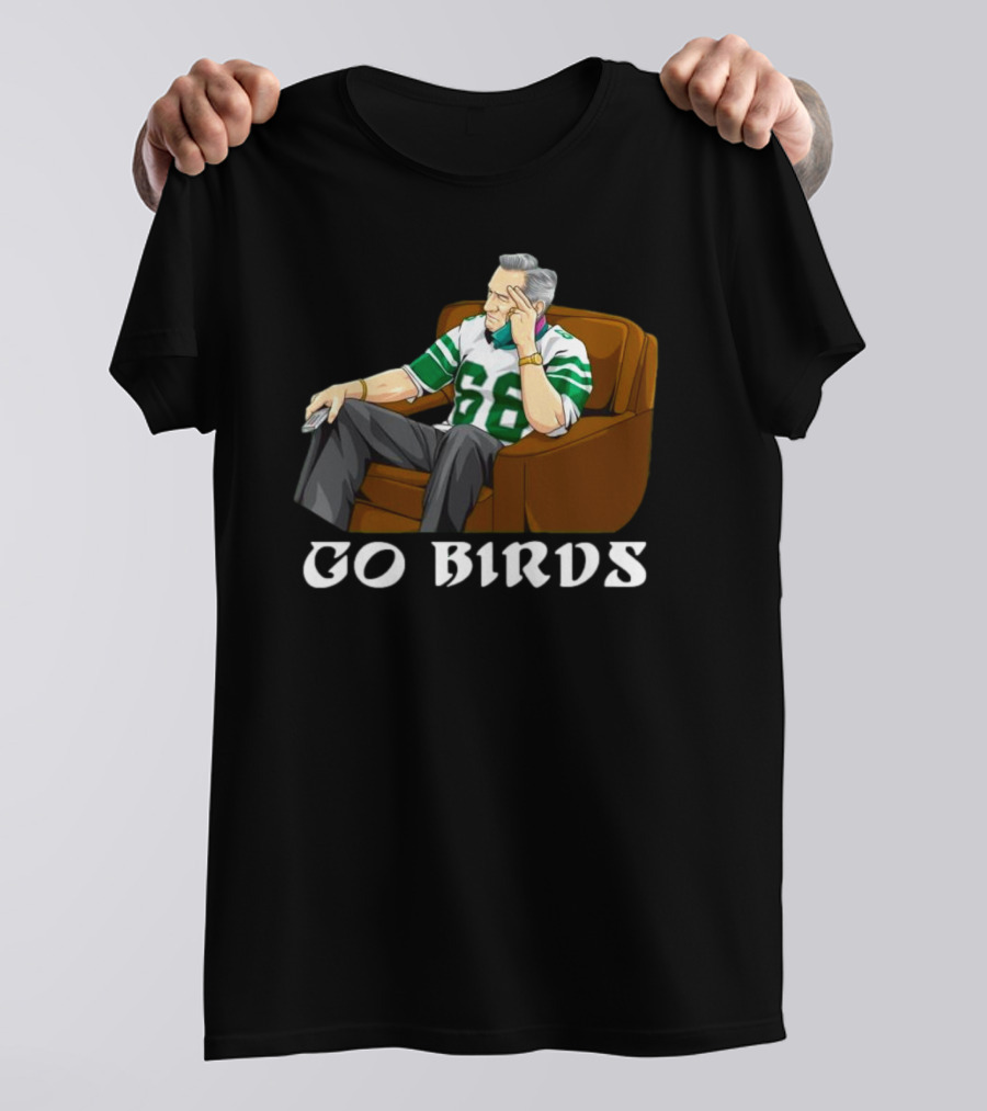Andy Reid 66 Go Birds Football Fan Apparel T-Shirt