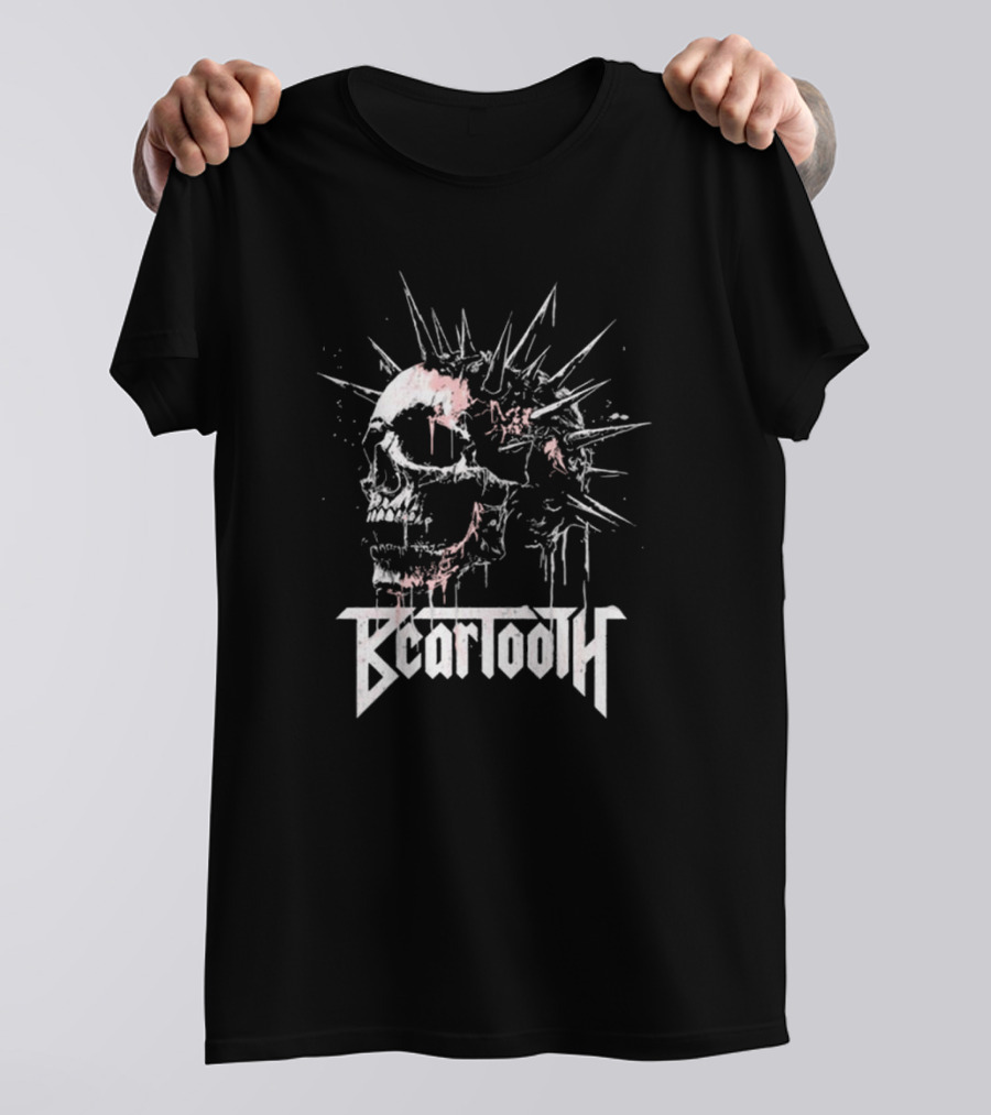 Beartooth Spike Skull Graphic T-Shirt