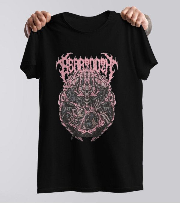 Beartooth The End Is Coming Fiery Skeleton Phantom Grim Reaper T-Shirt