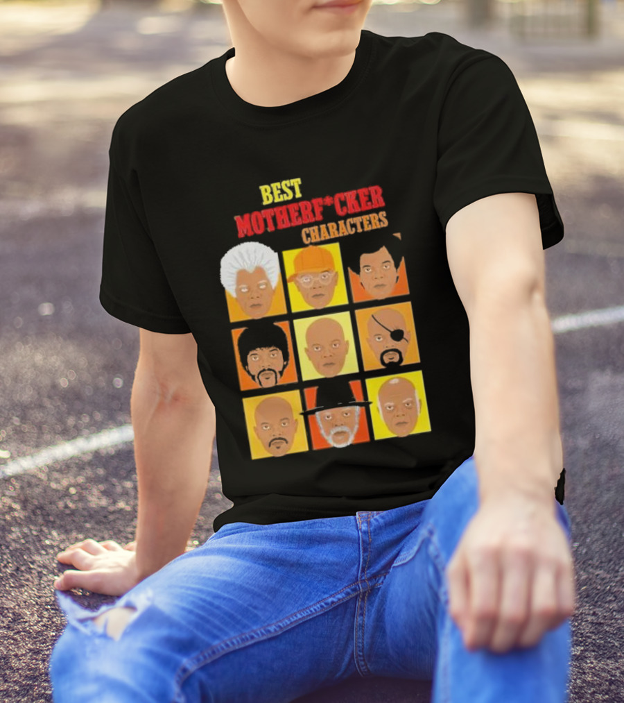 Best Motherfucker Characters T-Shirt