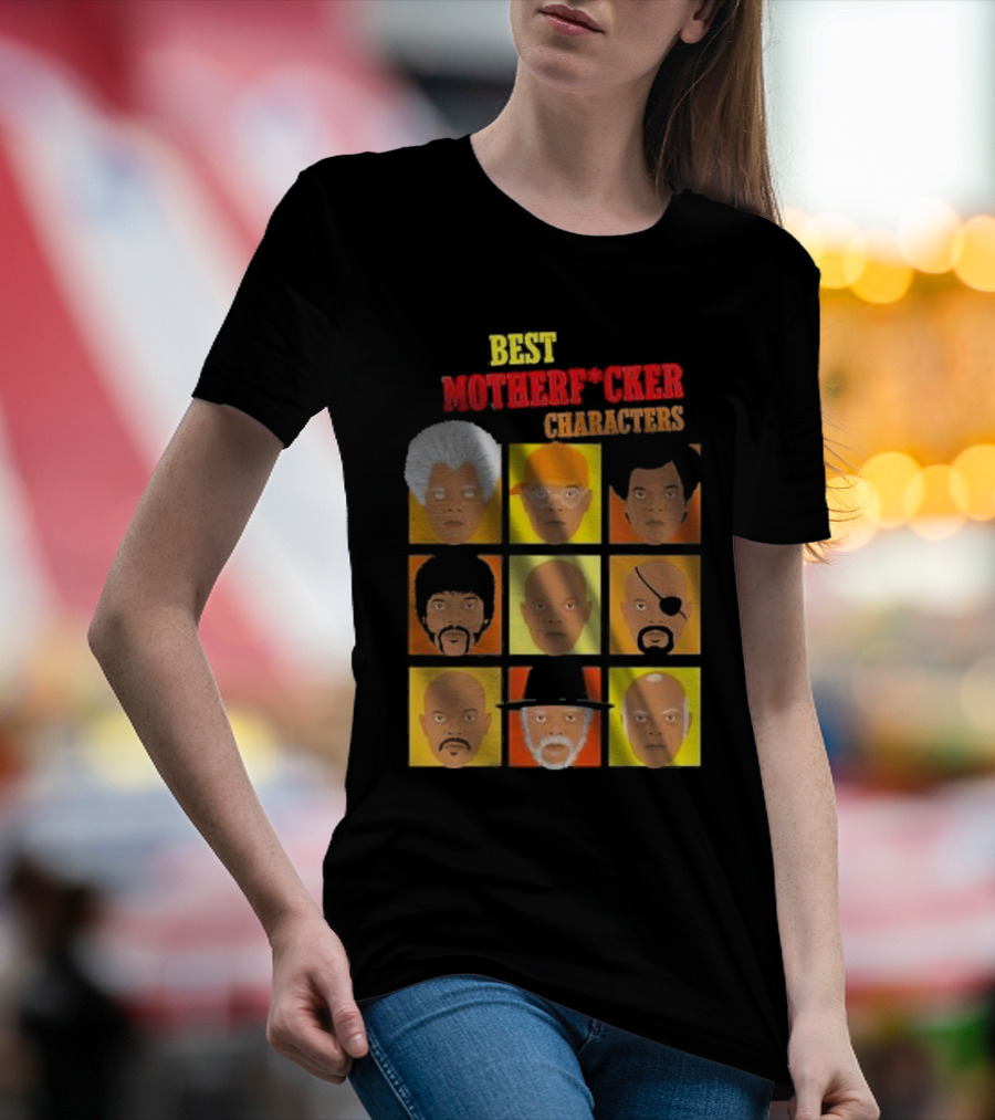 Best Motherfucker Characters T-Shirt