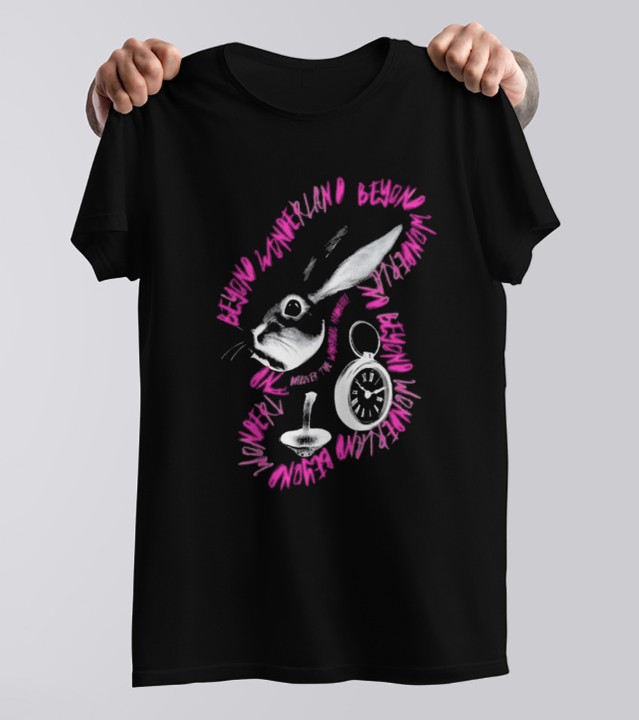Beyond Wonderland Lost My Head Rabbit And Pocket T-Shirt