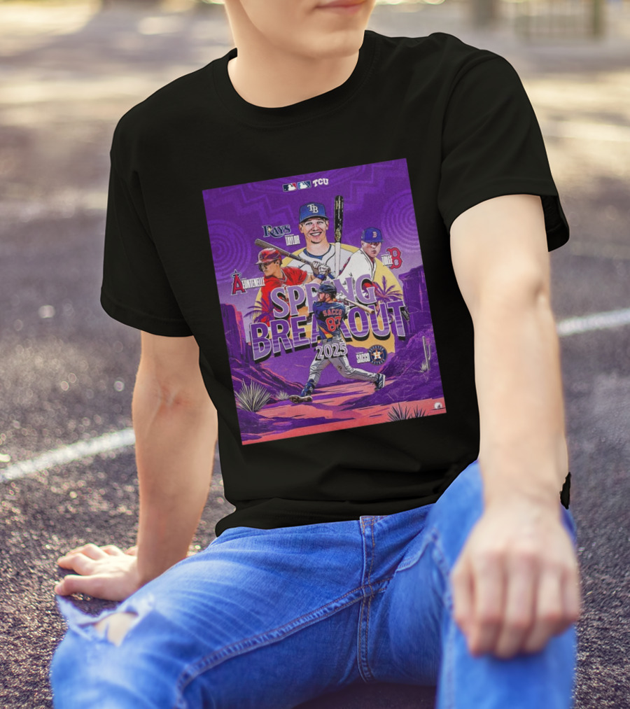 Brayden Taylor Cole Fontenelle Payton Tolle Tommy Sacco MLB Baseball Spring Breakout 2025 T-Shirt