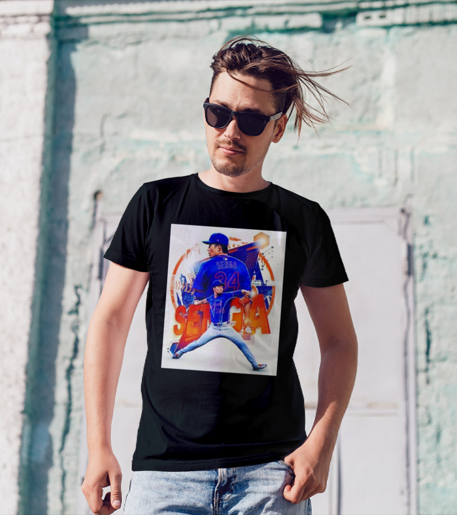 Bright Lights Senga Kodai New York Mets T-Shirt