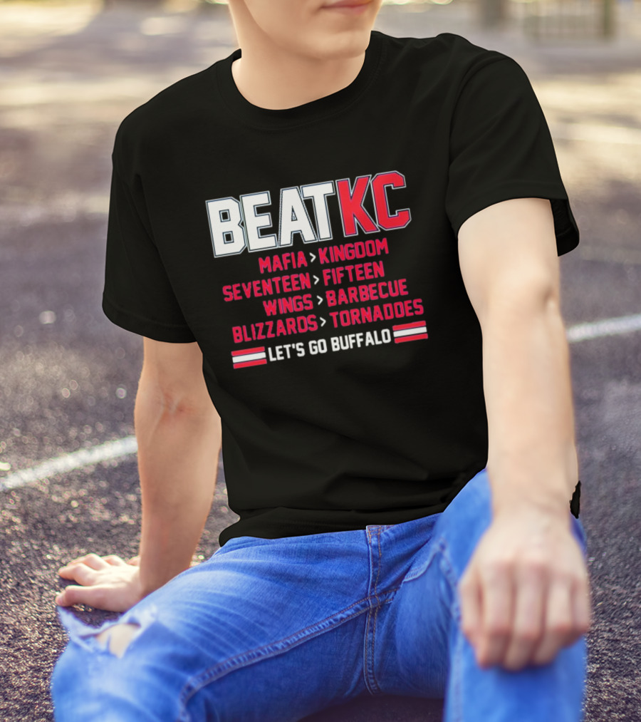 Buffalo Bills BeatKC Let’s Go Buffalo T-Shirt