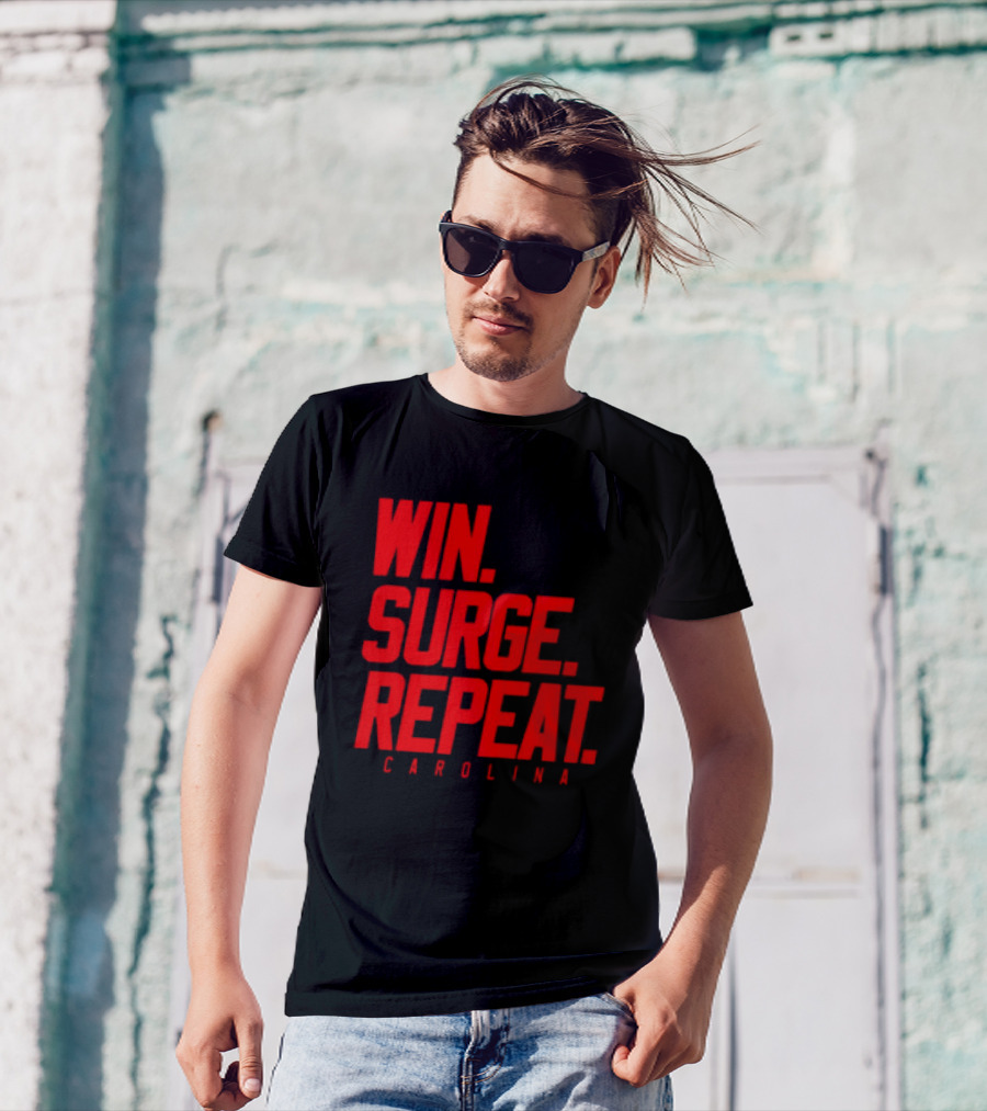 Carolina Hurricanes Win Surge Repeat T-Shirt