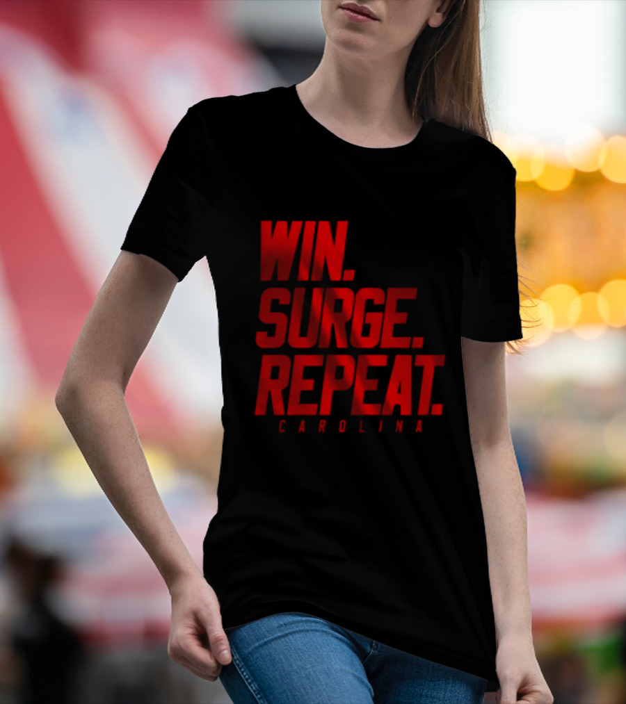 Carolina Hurricanes Win Surge Repeat T-Shirt