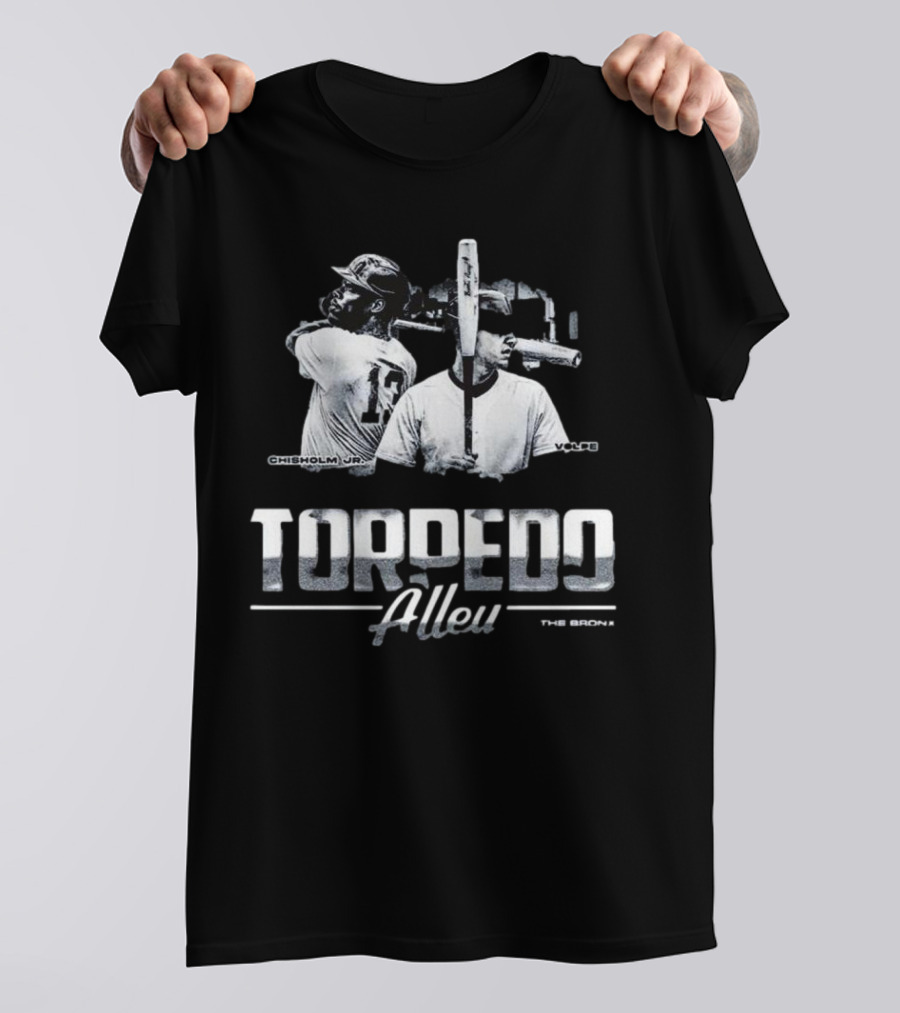 Chisholm Jr Volpe Torpedo Alley The Bronx Yankees T-Shirt