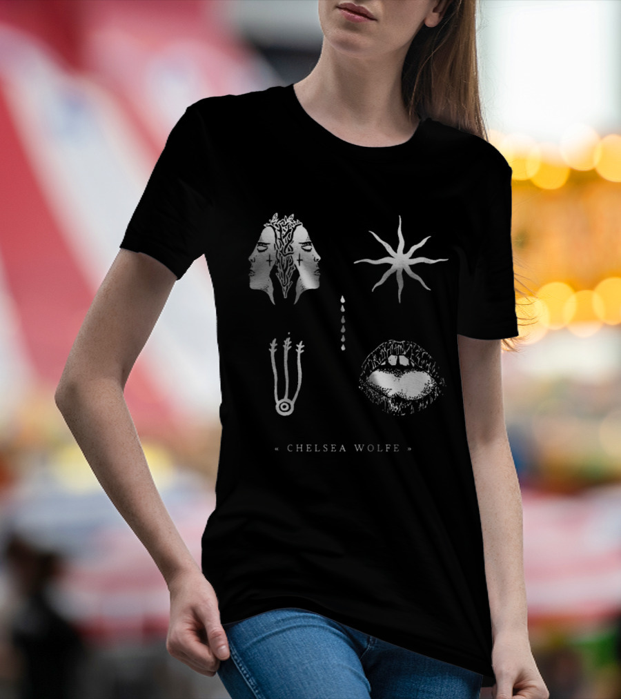CHELSEA WOLFE Hiss Spun Emblems T-Shirt