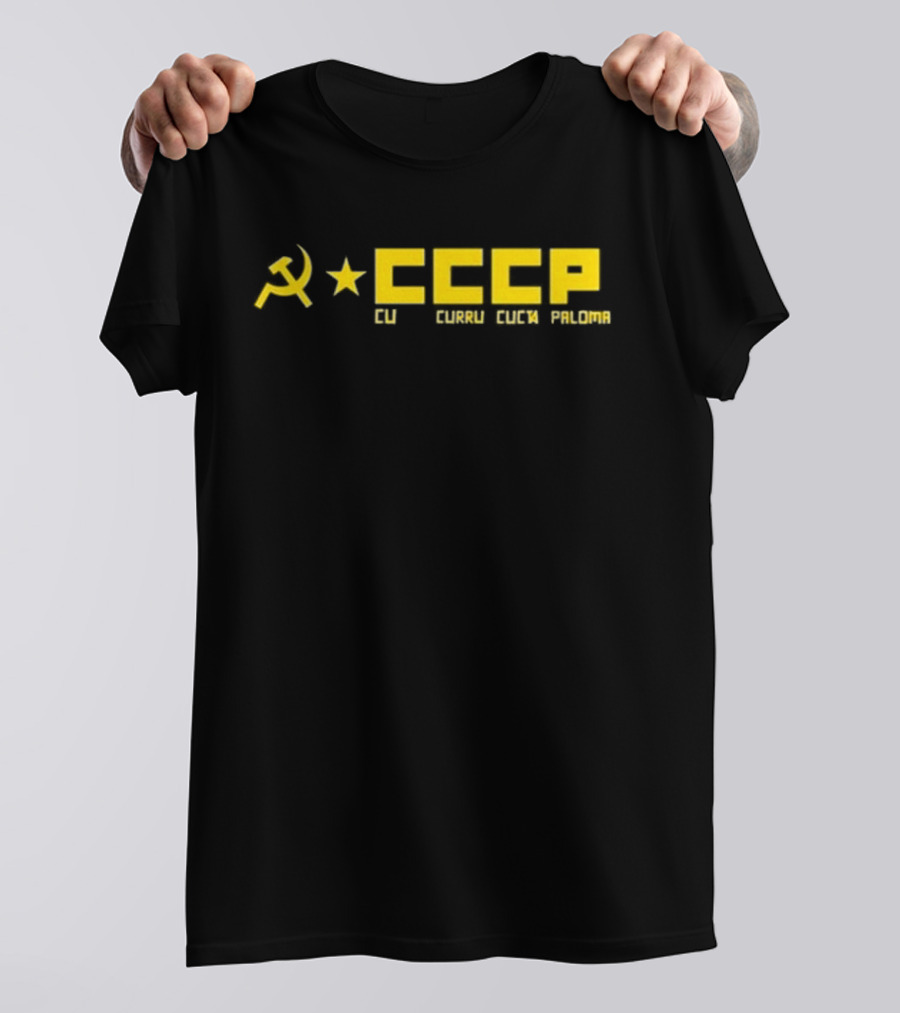 Cccp Cu Curru Cucu Paloma T-Shirt
