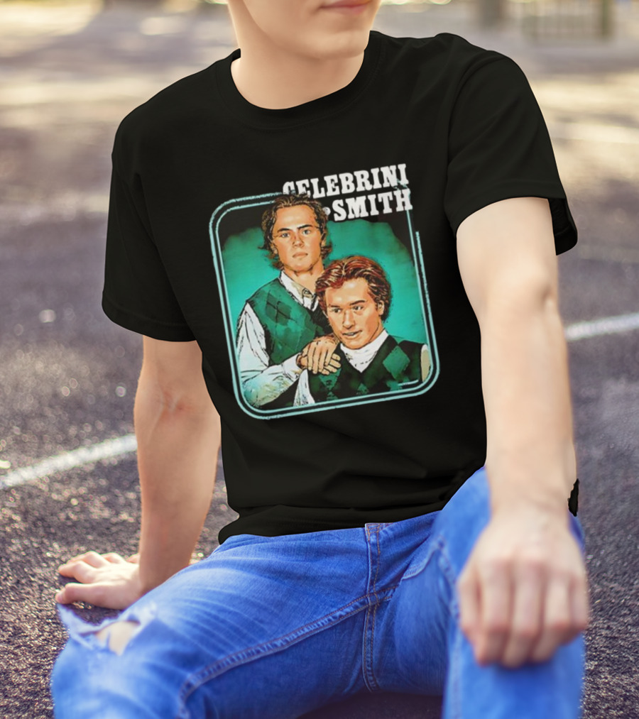 Celebrini Smith Step Brothers T-Shirt