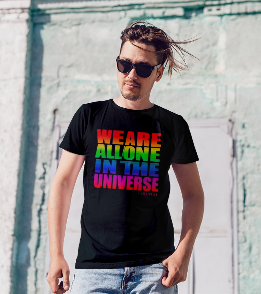 Coldplay We Are All One In The Universe T-Shirt