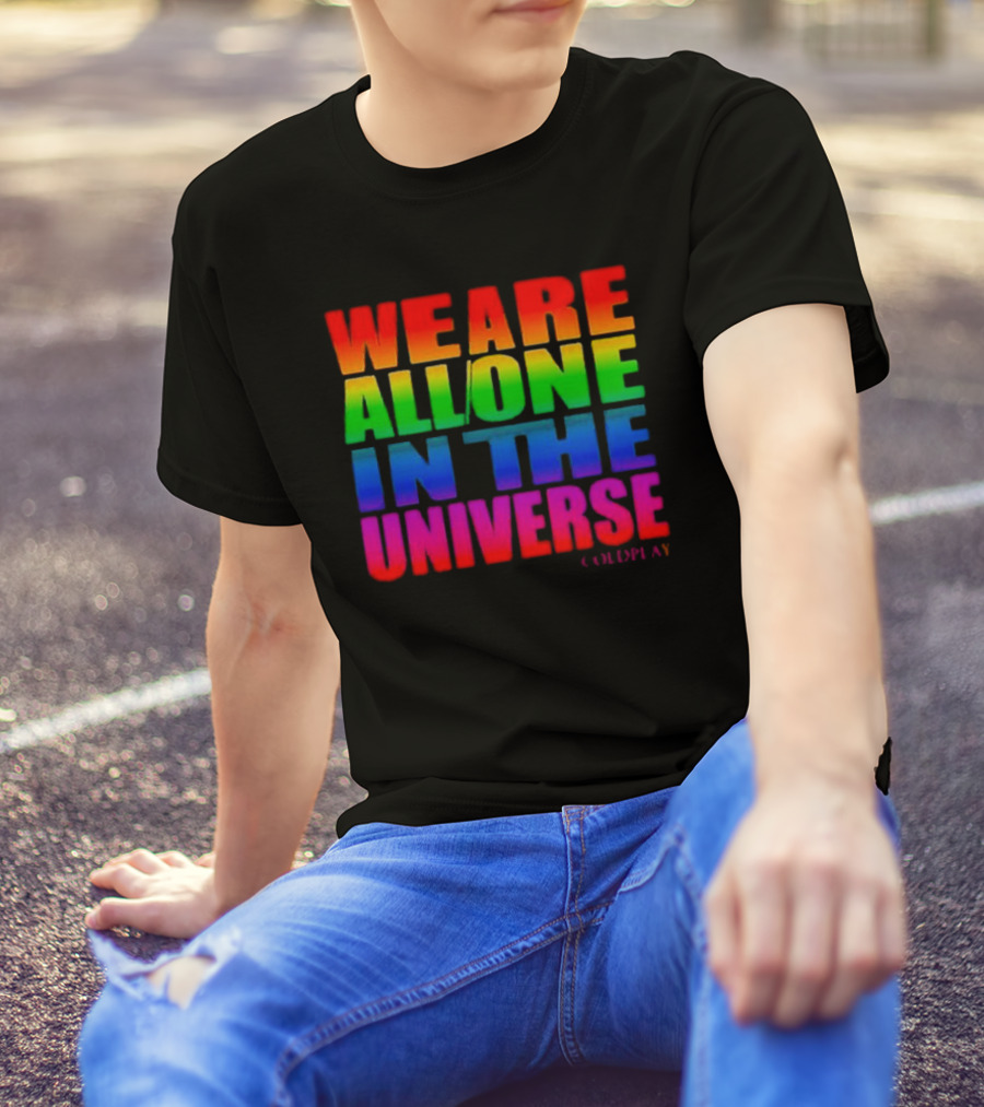 Coldplay We Are All One In The Universe T-Shirt